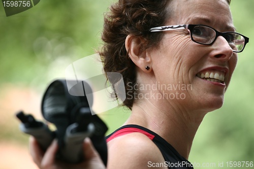 Image of  female hiker