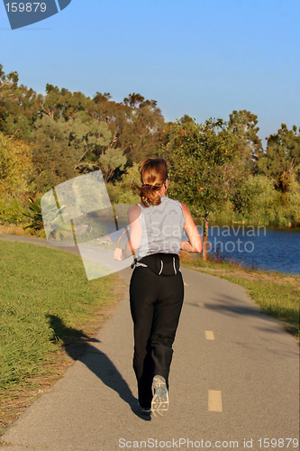 Image of Woman running