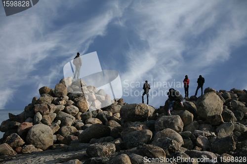 Image of ocean stones