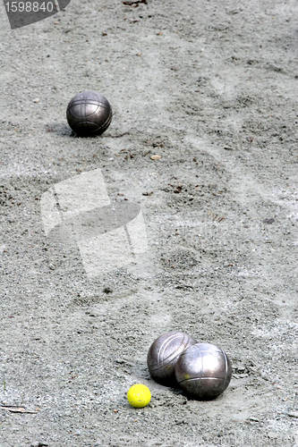 Image of sport petanque