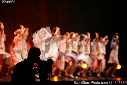 Image of filming ballet