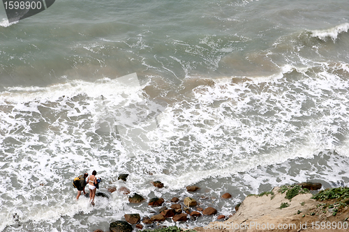 Image of beach activities