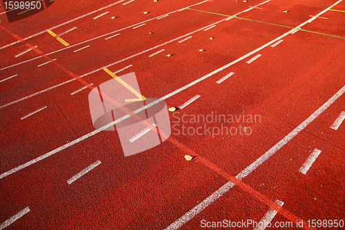 Image of running lane