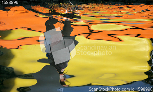 Image of water reflection