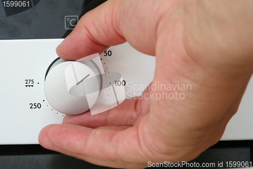 Image of  turn on the oven