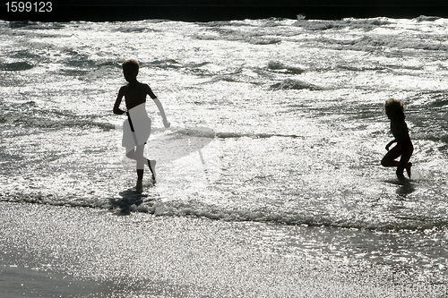 Image of beach activities