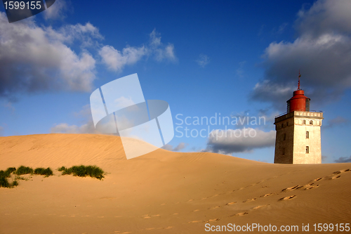 Image of summer in denmark: lighthouse