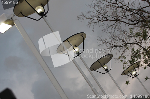 Image of Street lamps in Venice