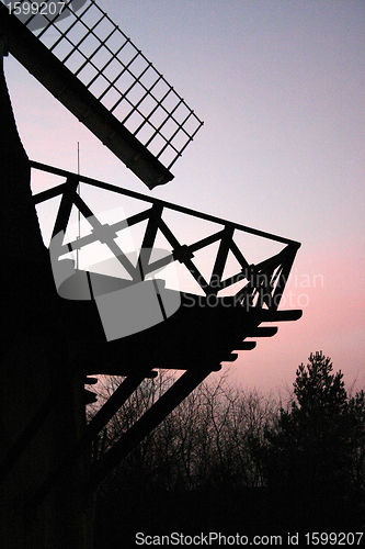Image of ancient wind mills