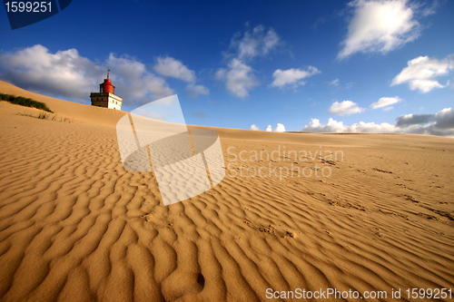 Image of summer in denmark: lighthouse