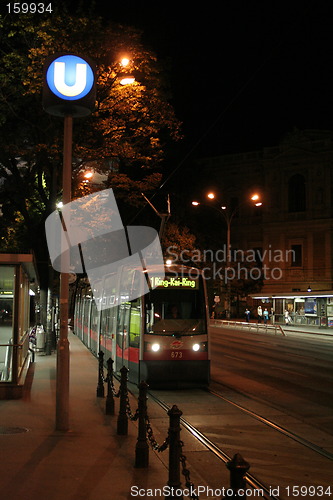 Image of Tram on Ringstraße