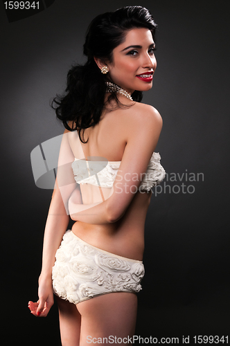 Image of White bikini
