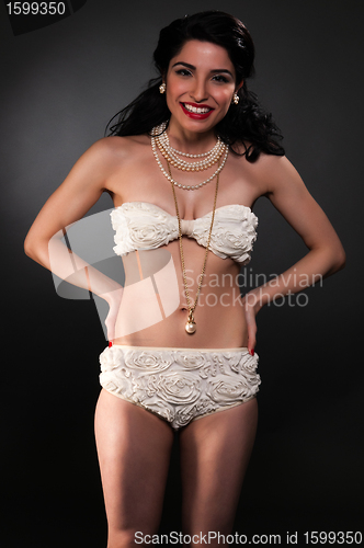 Image of White bikini