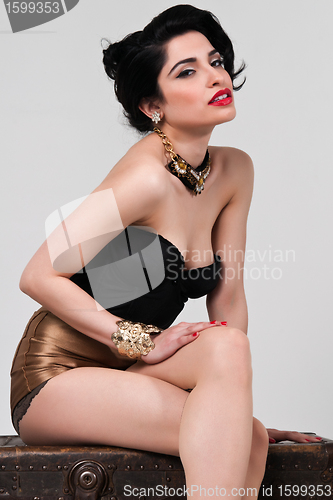 Image of Black and gold
