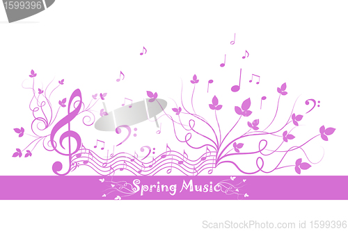Image of Spring Floral and Music