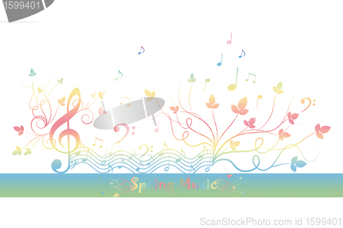 Image of Spring Floral and Music
