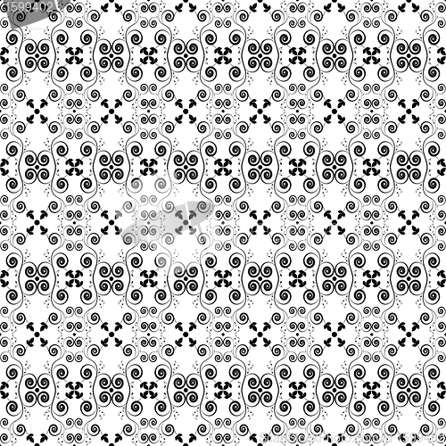 Image of Seamless Floral Pattern
