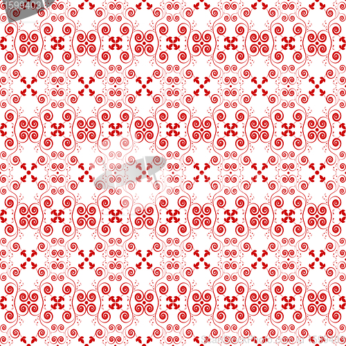 Image of Seamless Floral Pattern