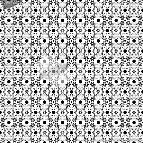 Image of Seamless Floral Pattern