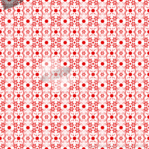 Image of Seamless Floral Pattern