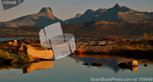 Image of Børvass Mountains in Bodø