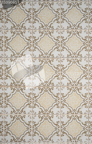 Image of Traditional Portuguese glazed tiles