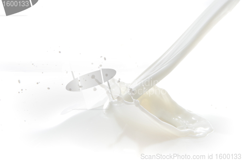 Image of milk splash