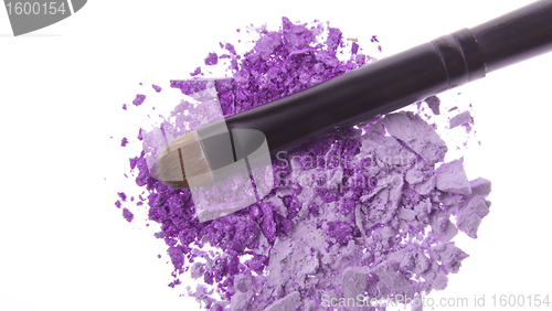 Image of crushed eyeshadows