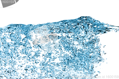 Image of bubbles in water