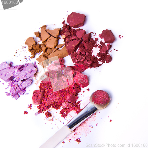 Image of crushed eyeshadow