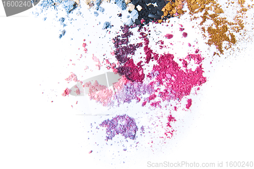 Image of crushed eyeshadow