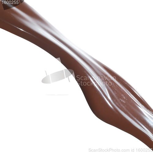 Image of pouring chocolate