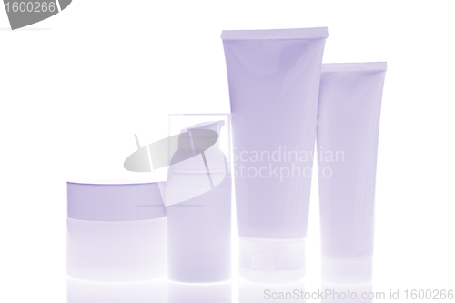 Image of cosmetic bottles