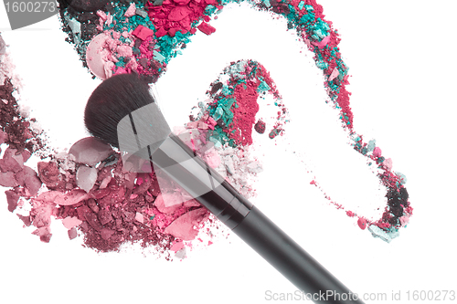 Image of crushed eyeshadows