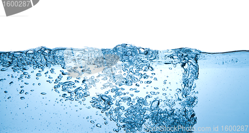 Image of bubbles in water