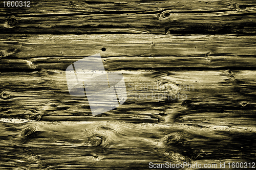 Image of weathered old brown wooden texture