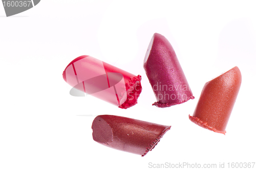 Image of scraps of lipstick