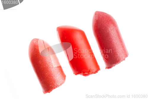 Image of scraps of lipstick