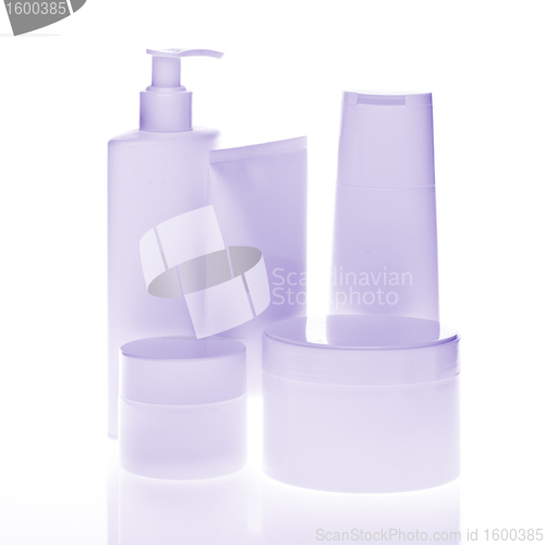 Image of cosmetic bottles