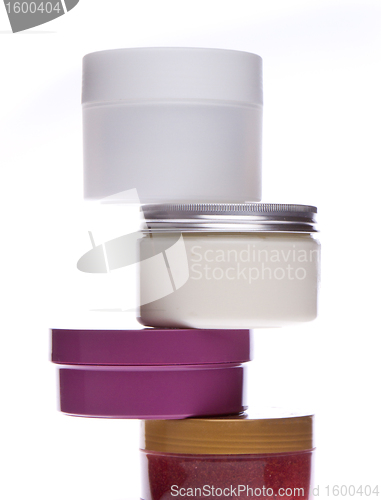 Image of cosmetic bottles
