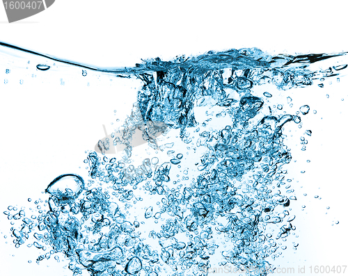 Image of bubbles in water