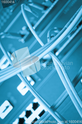 Image of network cables