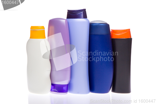 Image of cosmetic bottles