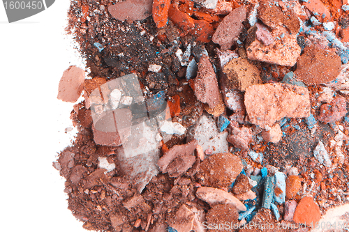 Image of crushed eyeshadows