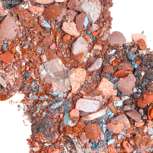 Image of crushed eyeshadows