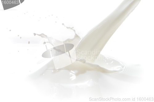 Image of milk splash