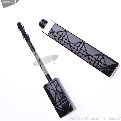 Image of black mascara isolated