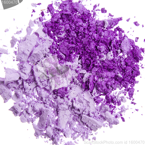 Image of crushed eyeshadows