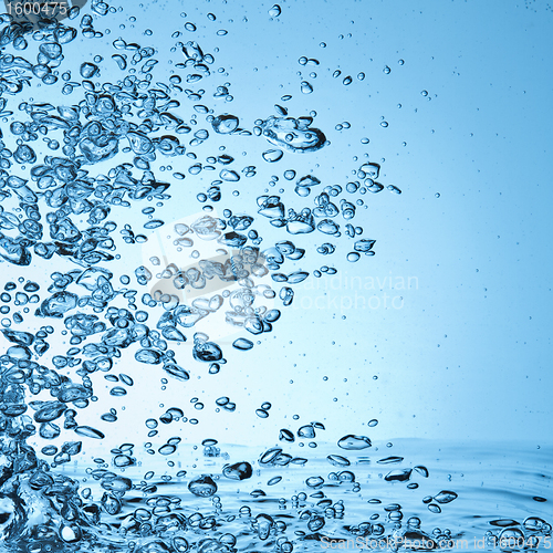 Image of bubbles in water