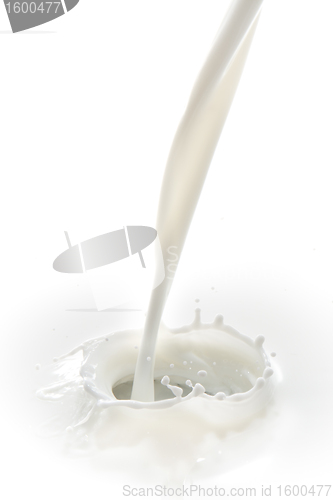 Image of milk splash